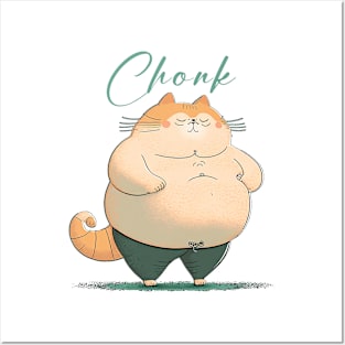 Chonk kitty Posters and Art